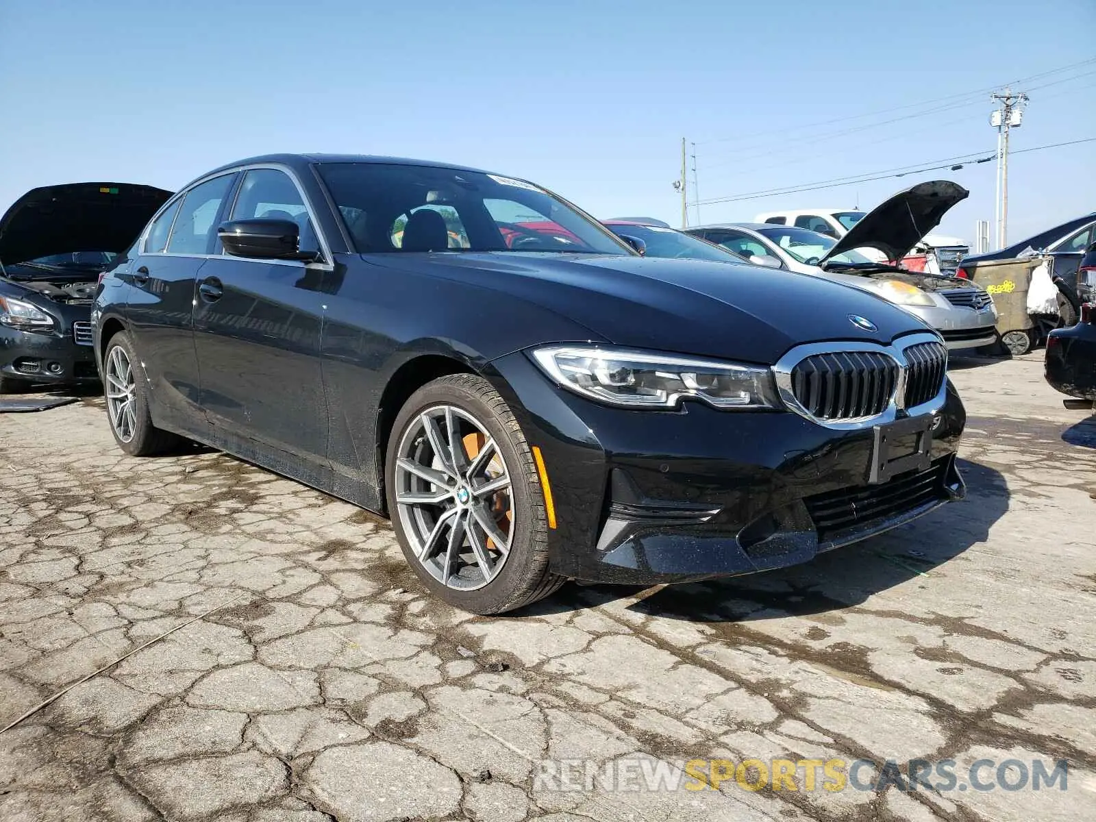 1 Photograph of a damaged car WBA5R7C50KAJ86094 BMW 3 SERIES 2019