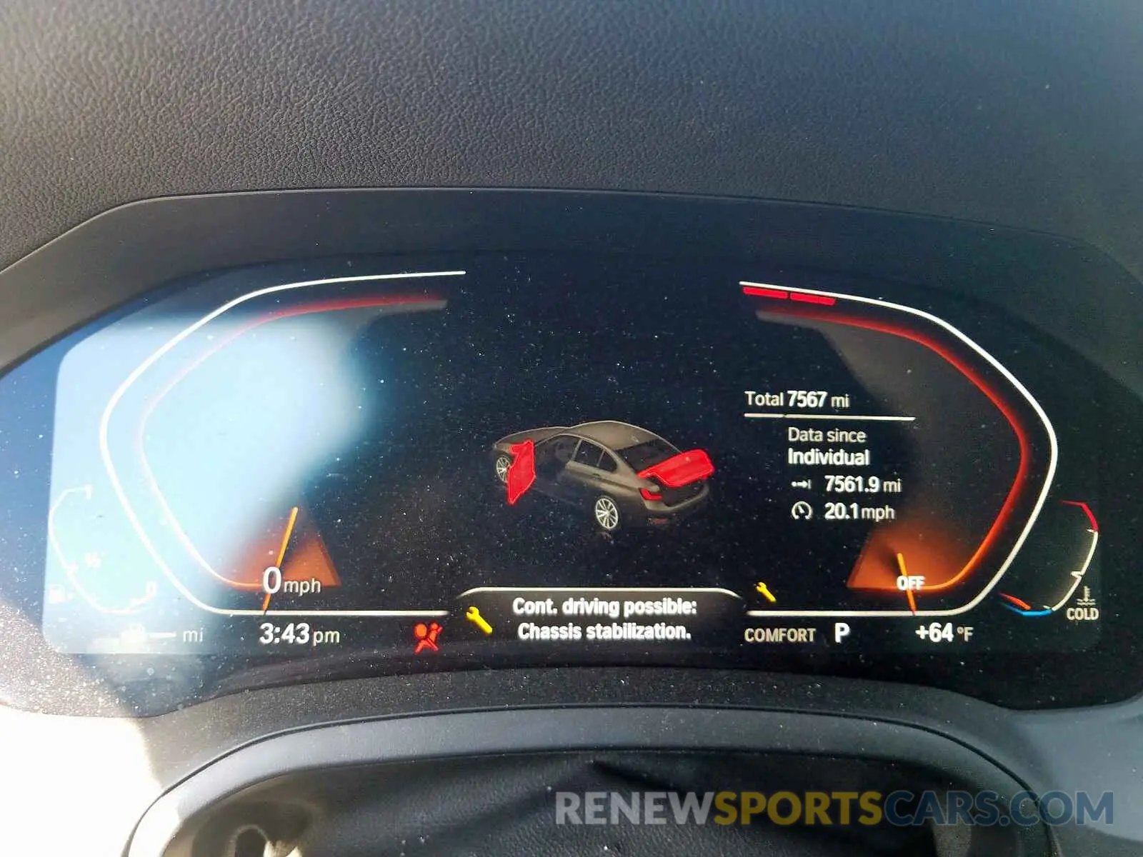 8 Photograph of a damaged car WBA5R7C50KFH17218 BMW 3 SERIES 2019