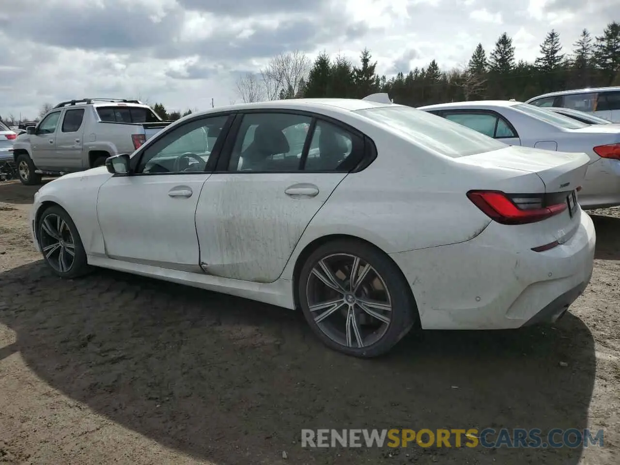 2 Photograph of a damaged car WBA5R7C51KAJ83334 BMW 3 SERIES 2019