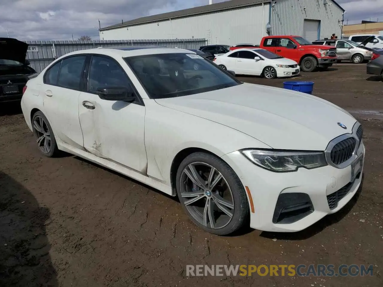 4 Photograph of a damaged car WBA5R7C51KAJ83334 BMW 3 SERIES 2019