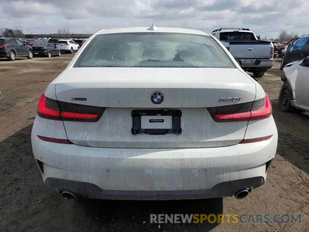 6 Photograph of a damaged car WBA5R7C51KAJ83334 BMW 3 SERIES 2019