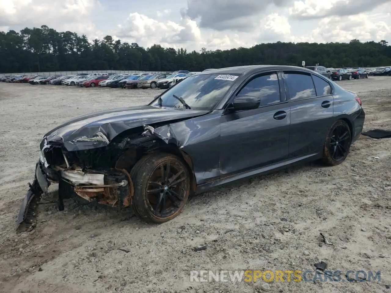 1 Фотография поврежденного автомобиля WBA5R7C52KAJ81432 BMW 3 SERIES 2019