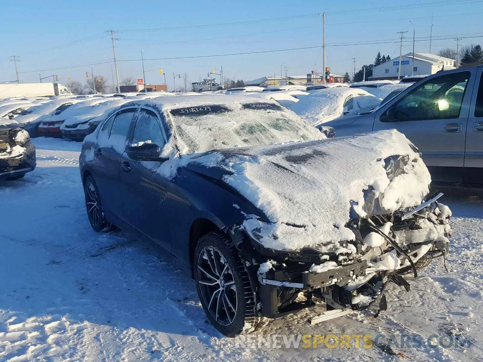 1 Photograph of a damaged car WBA5R7C53KFH04432 BMW 3 SERIES 2019