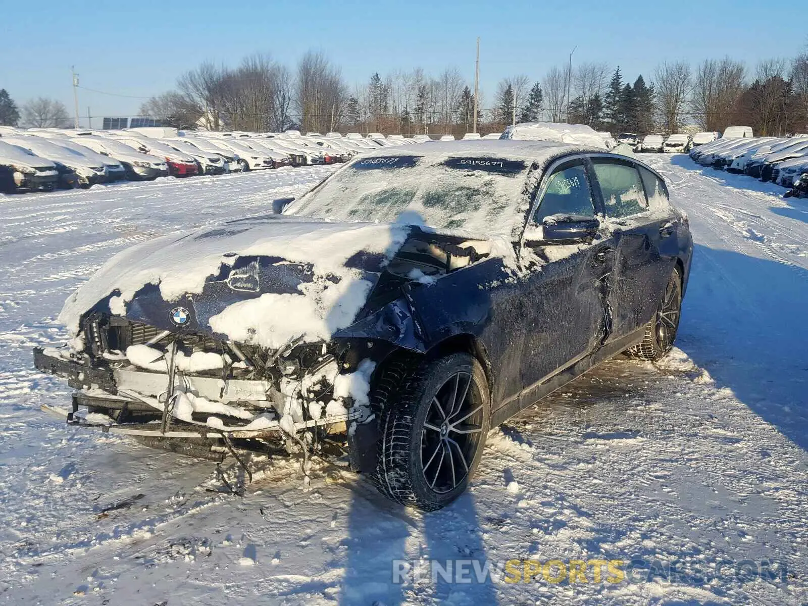 2 Photograph of a damaged car WBA5R7C53KFH04432 BMW 3 SERIES 2019