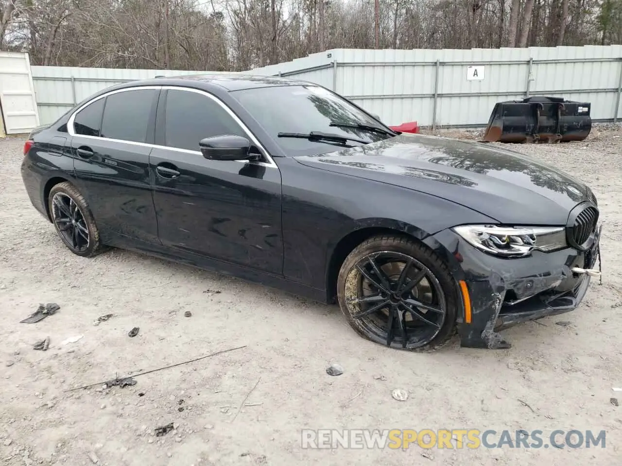 4 Фотография поврежденного автомобиля WBA5R7C53KFH26429 BMW 3 SERIES 2019