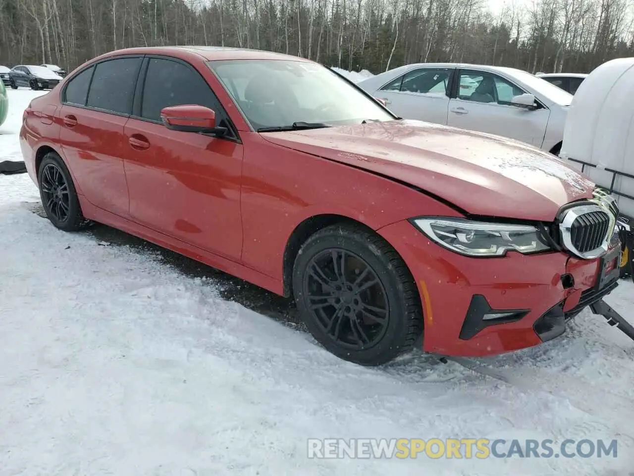 4 Фотография поврежденного автомобиля WBA5R7C54KAJ82808 BMW 3 SERIES 2019