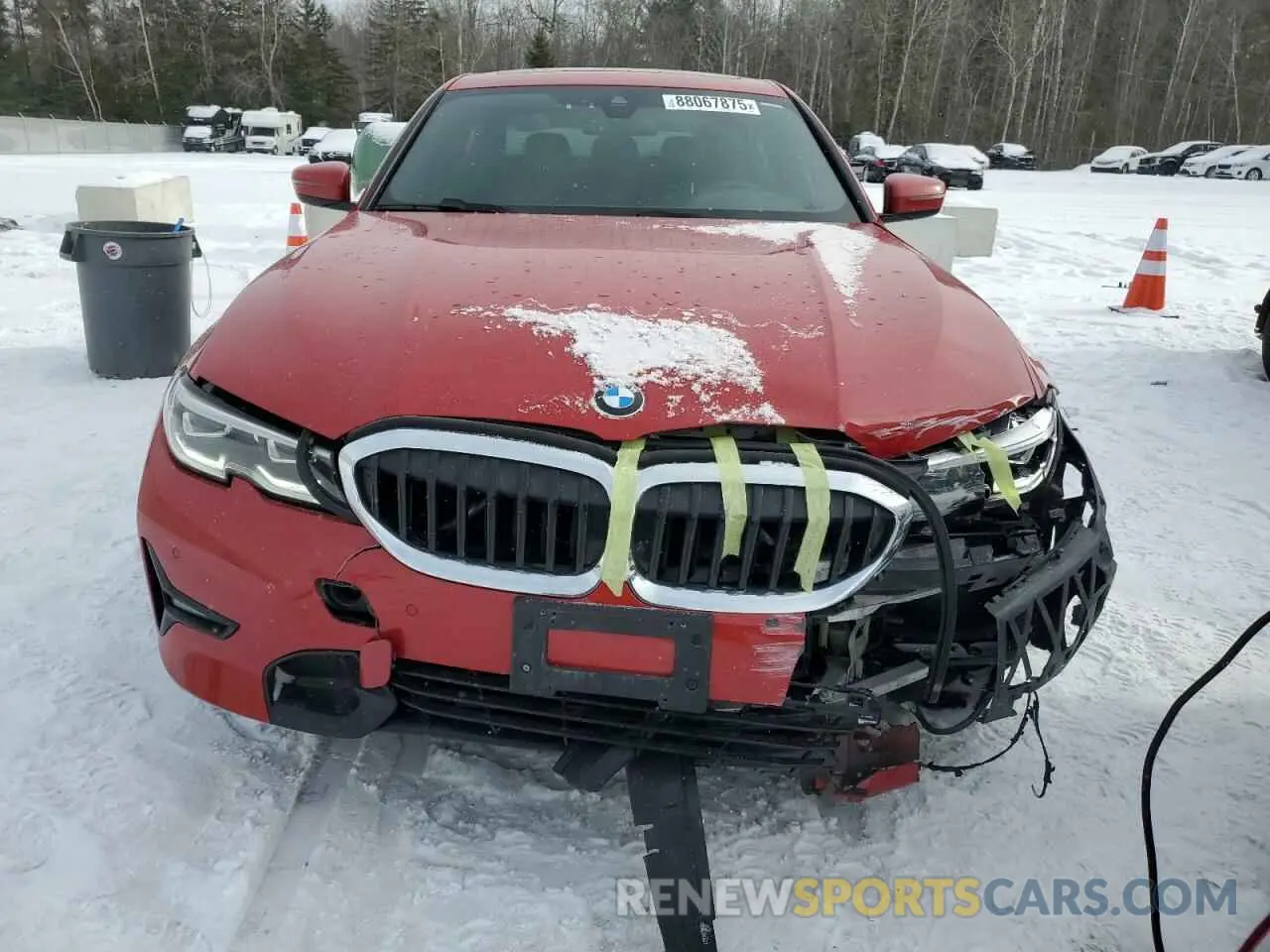5 Фотография поврежденного автомобиля WBA5R7C54KAJ82808 BMW 3 SERIES 2019