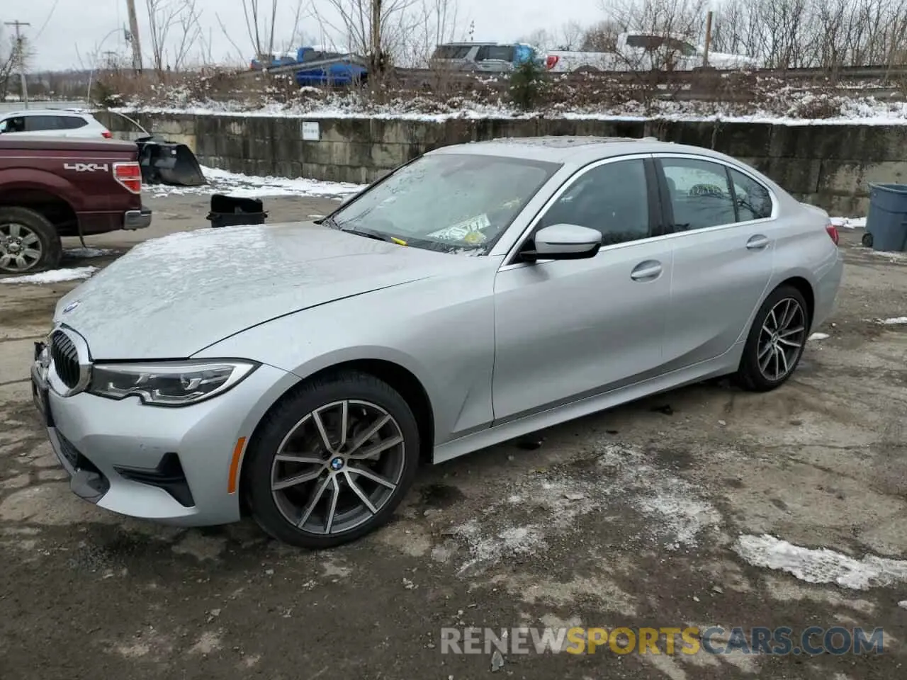 1 Photograph of a damaged car WBA5R7C54KAJ84316 BMW 3 SERIES 2019