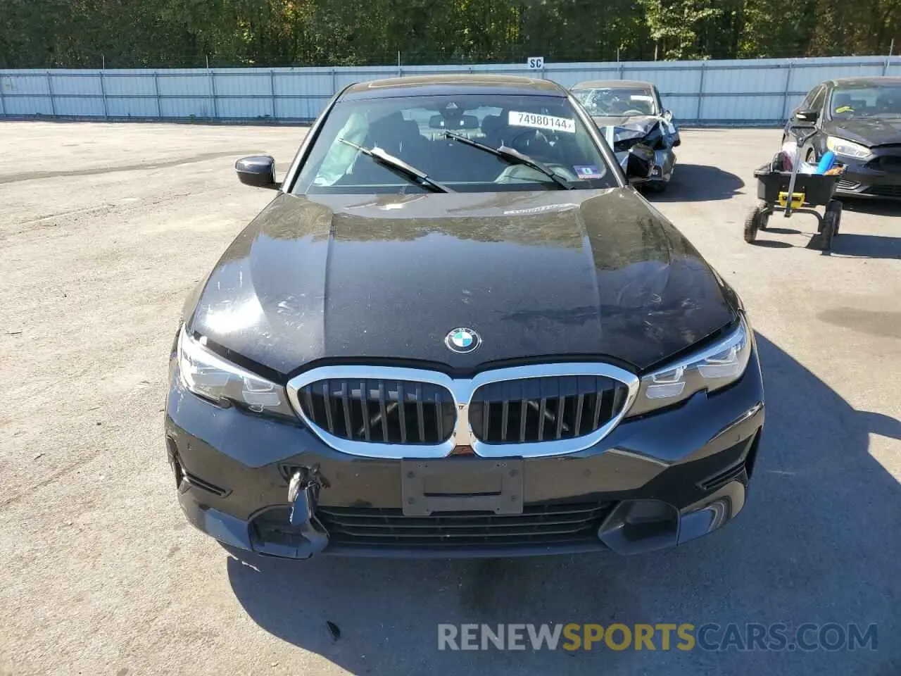 5 Фотография поврежденного автомобиля WBA5R7C54KAJ86678 BMW 3 SERIES 2019