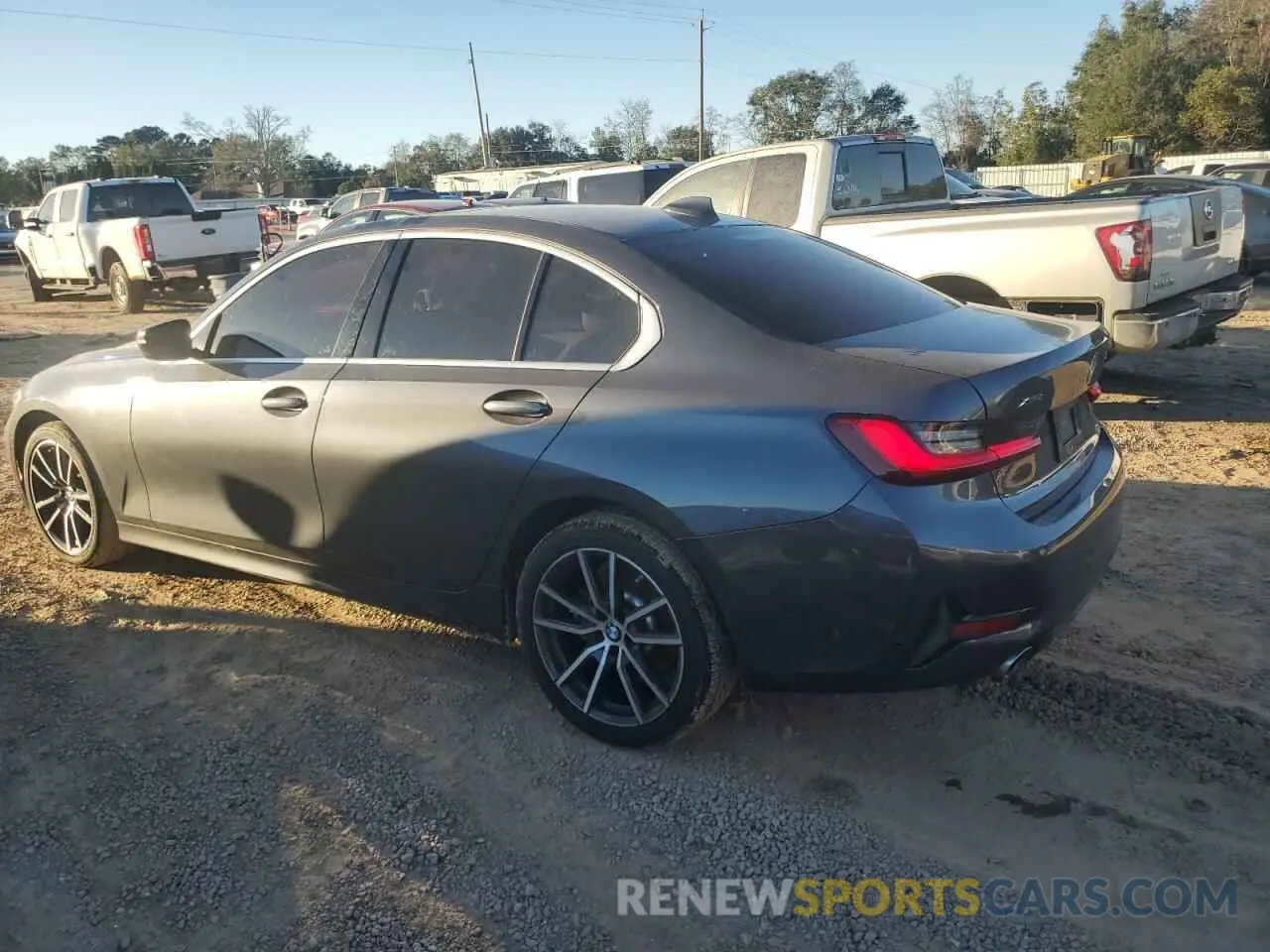 2 Фотография поврежденного автомобиля WBA5R7C54KFH12359 BMW 3 SERIES 2019
