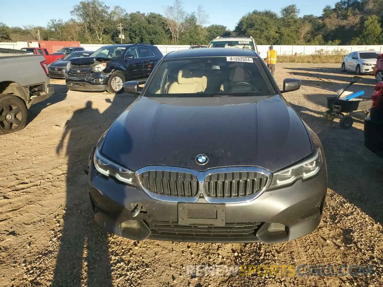 5 Фотография поврежденного автомобиля WBA5R7C54KFH12359 BMW 3 SERIES 2019