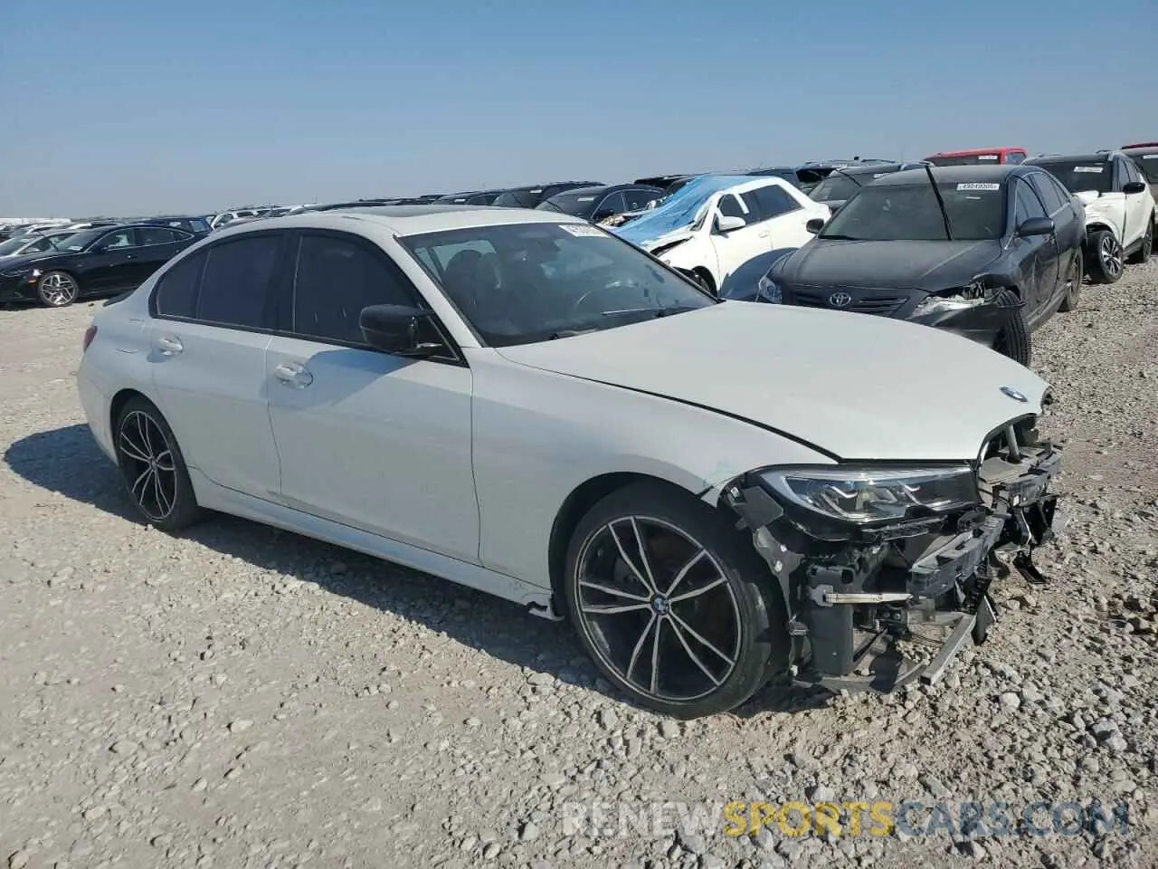 4 Photograph of a damaged car WBA5R7C54KFH25192 BMW 3 SERIES 2019