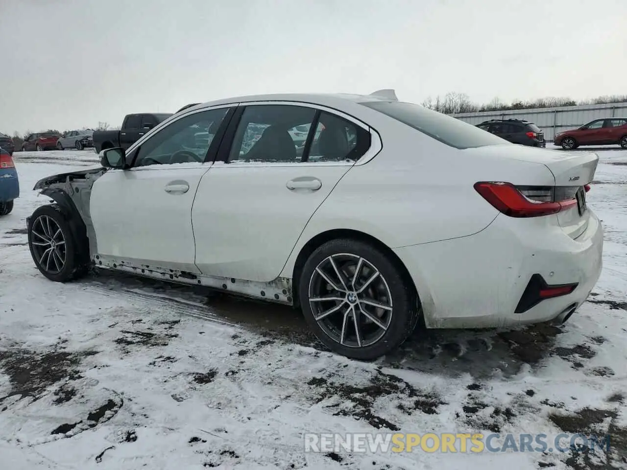 2 Фотография поврежденного автомобиля WBA5R7C55KAJ78959 BMW 3 SERIES 2019