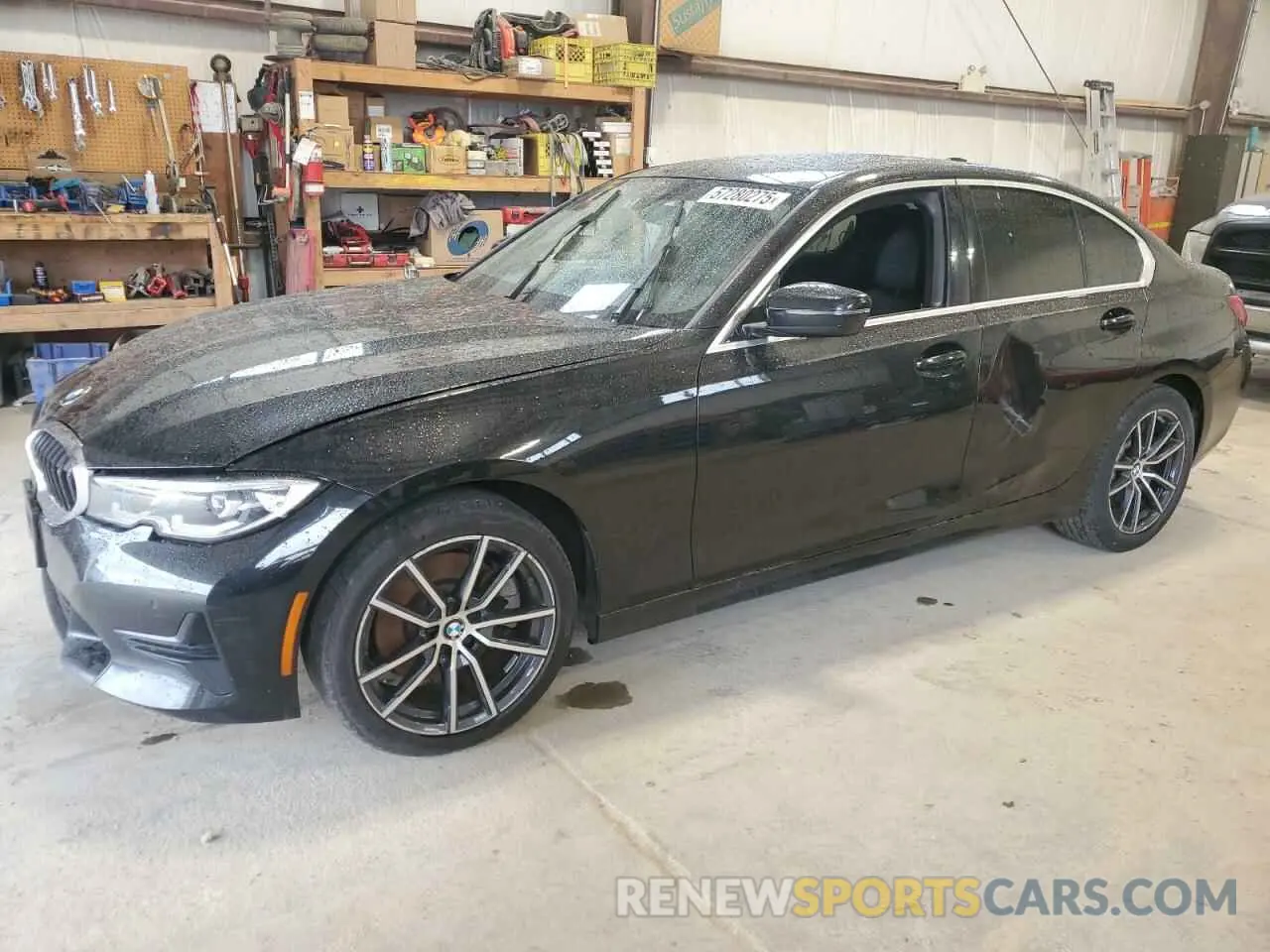 1 Фотография поврежденного автомобиля WBA5R7C55KAJ84633 BMW 3 SERIES 2019