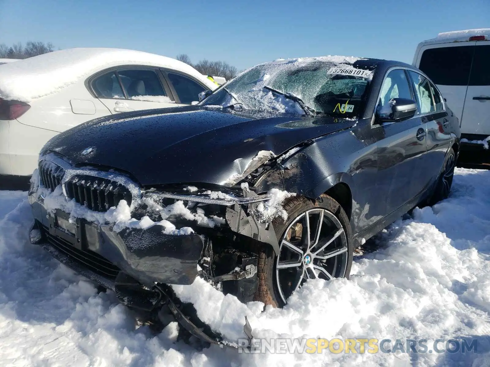 2 Photograph of a damaged car WBA5R7C56KAJ78923 BMW 3 SERIES 2019