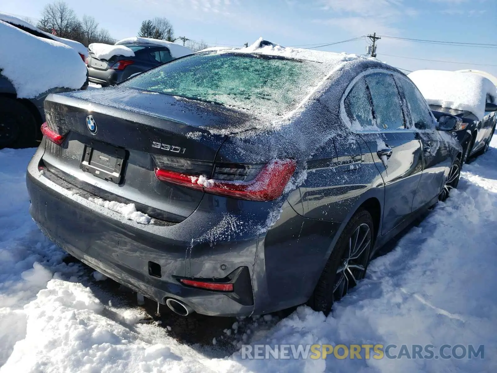 4 Photograph of a damaged car WBA5R7C56KAJ78923 BMW 3 SERIES 2019