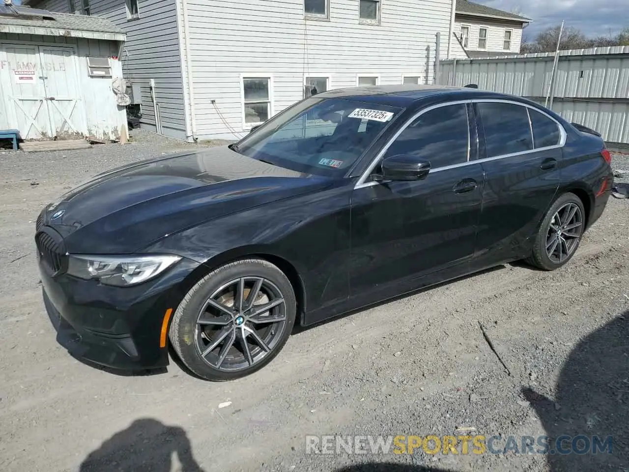 1 Photograph of a damaged car WBA5R7C56KAJ86097 BMW 3 SERIES 2019