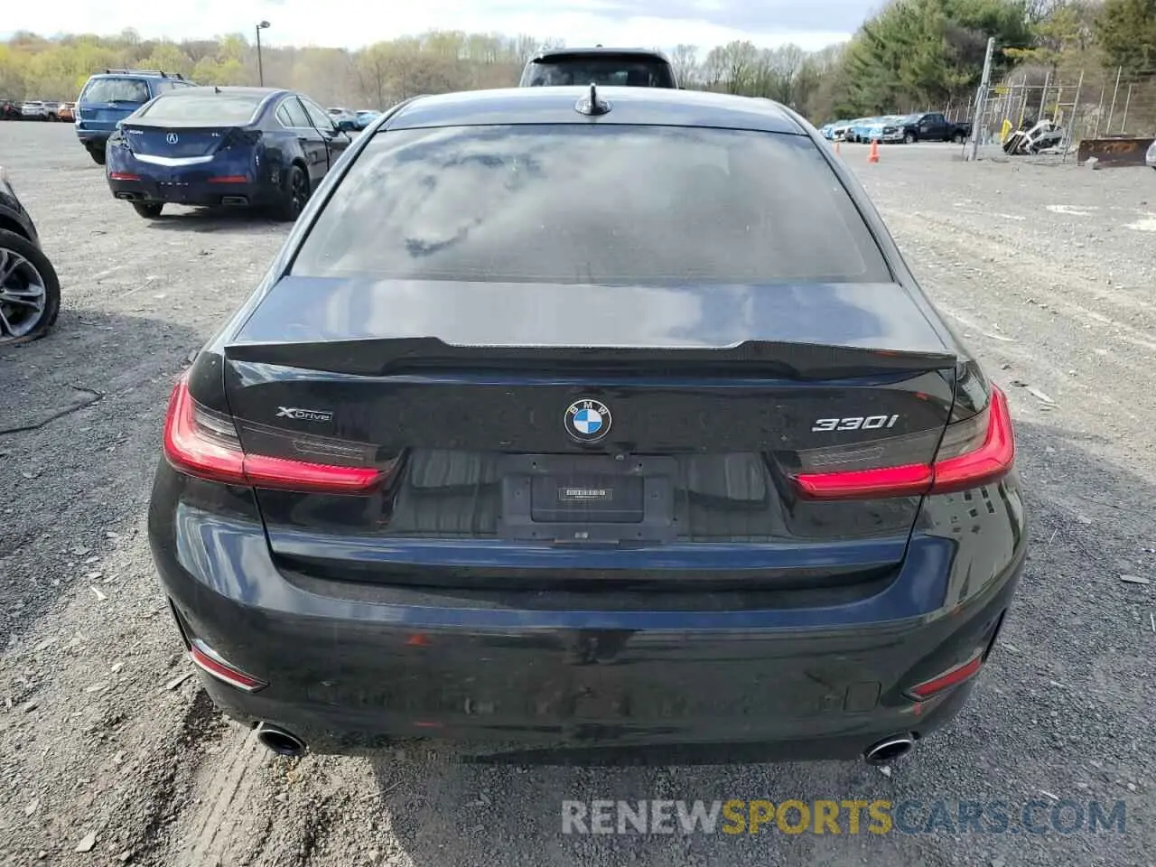 6 Photograph of a damaged car WBA5R7C56KAJ86097 BMW 3 SERIES 2019