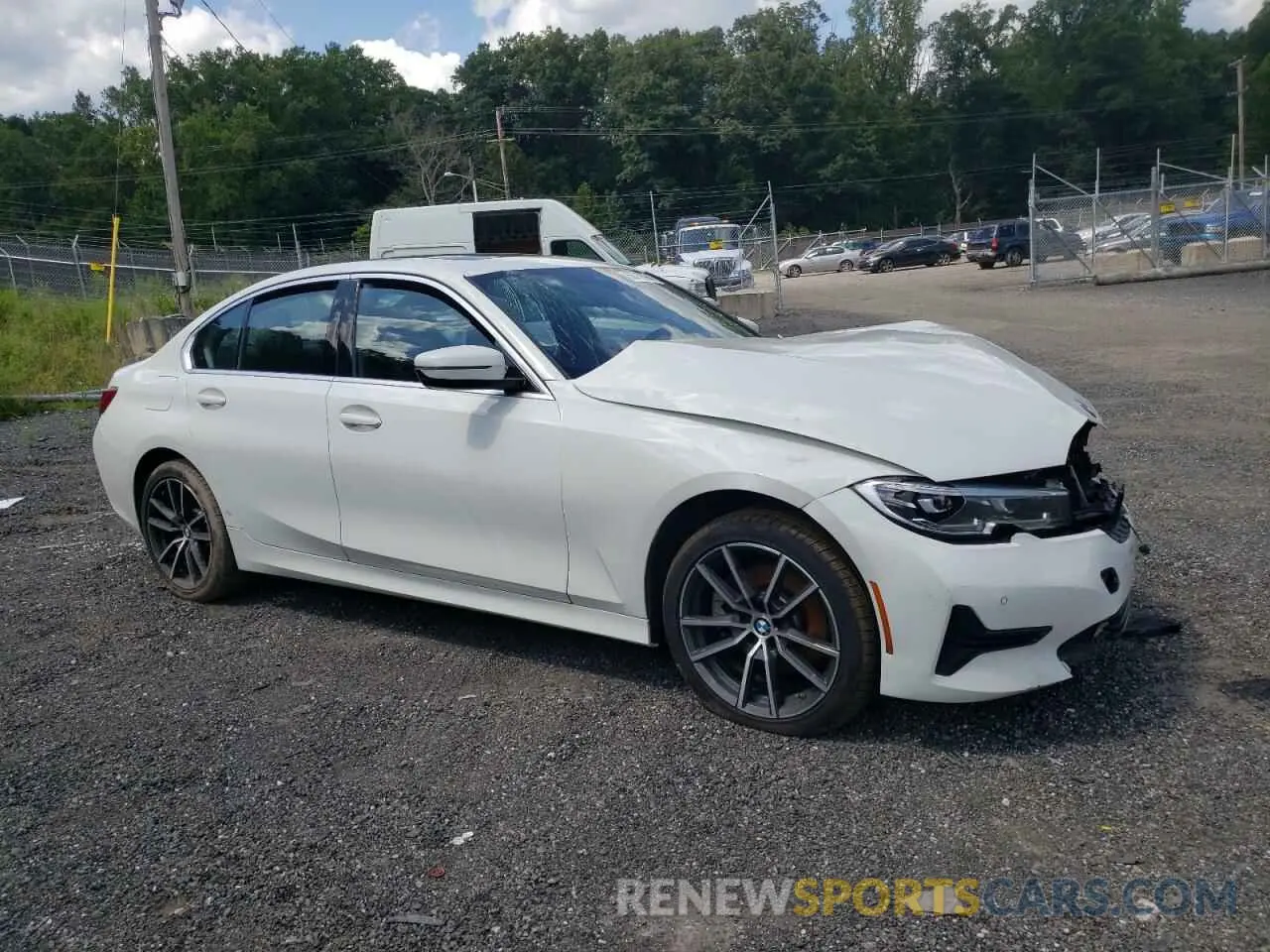 4 Photograph of a damaged car WBA5R7C56KFH33021 BMW 3 SERIES 2019
