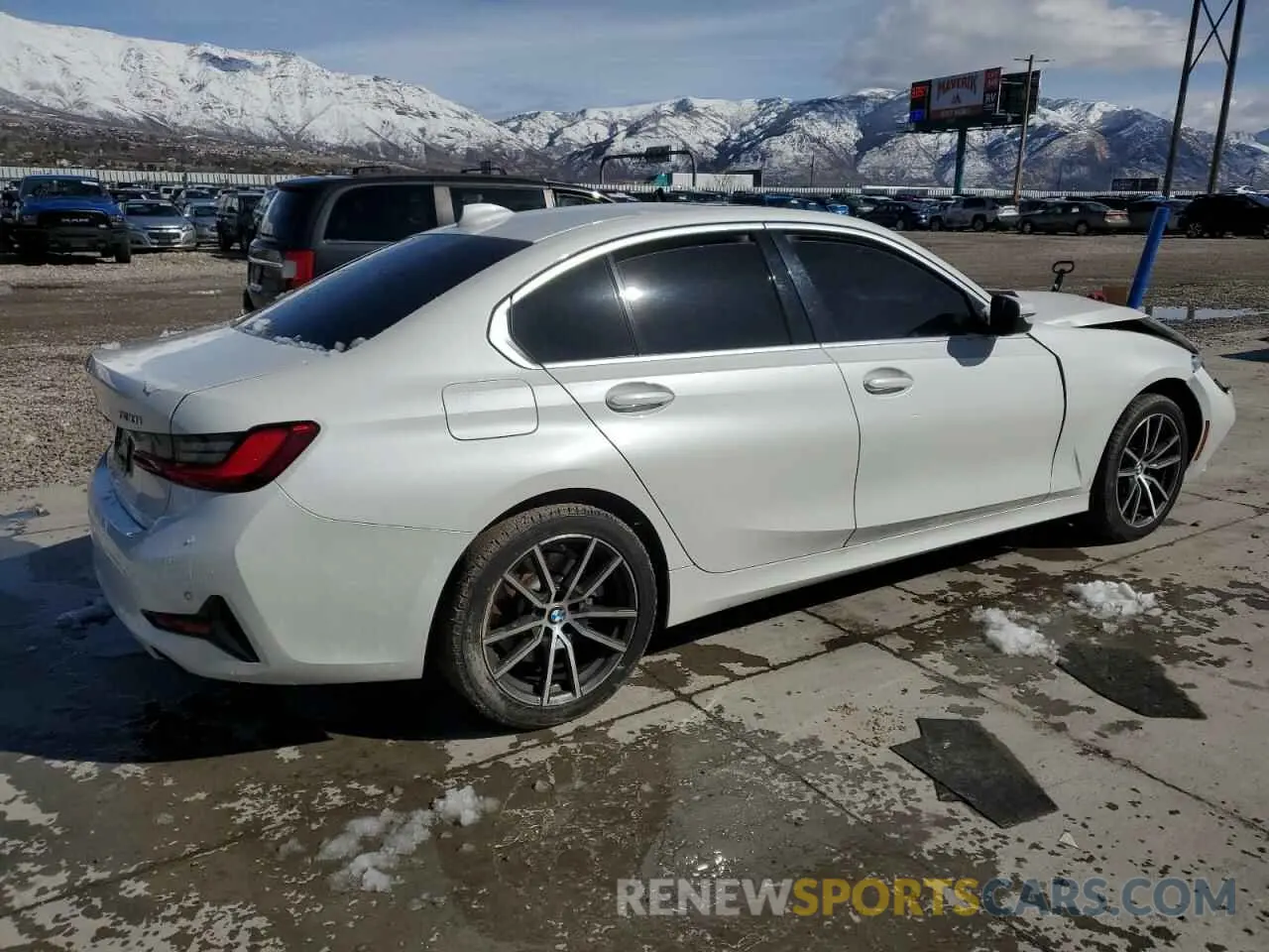 3 Photograph of a damaged car WBA5R7C57KAJ80695 BMW 3 SERIES 2019