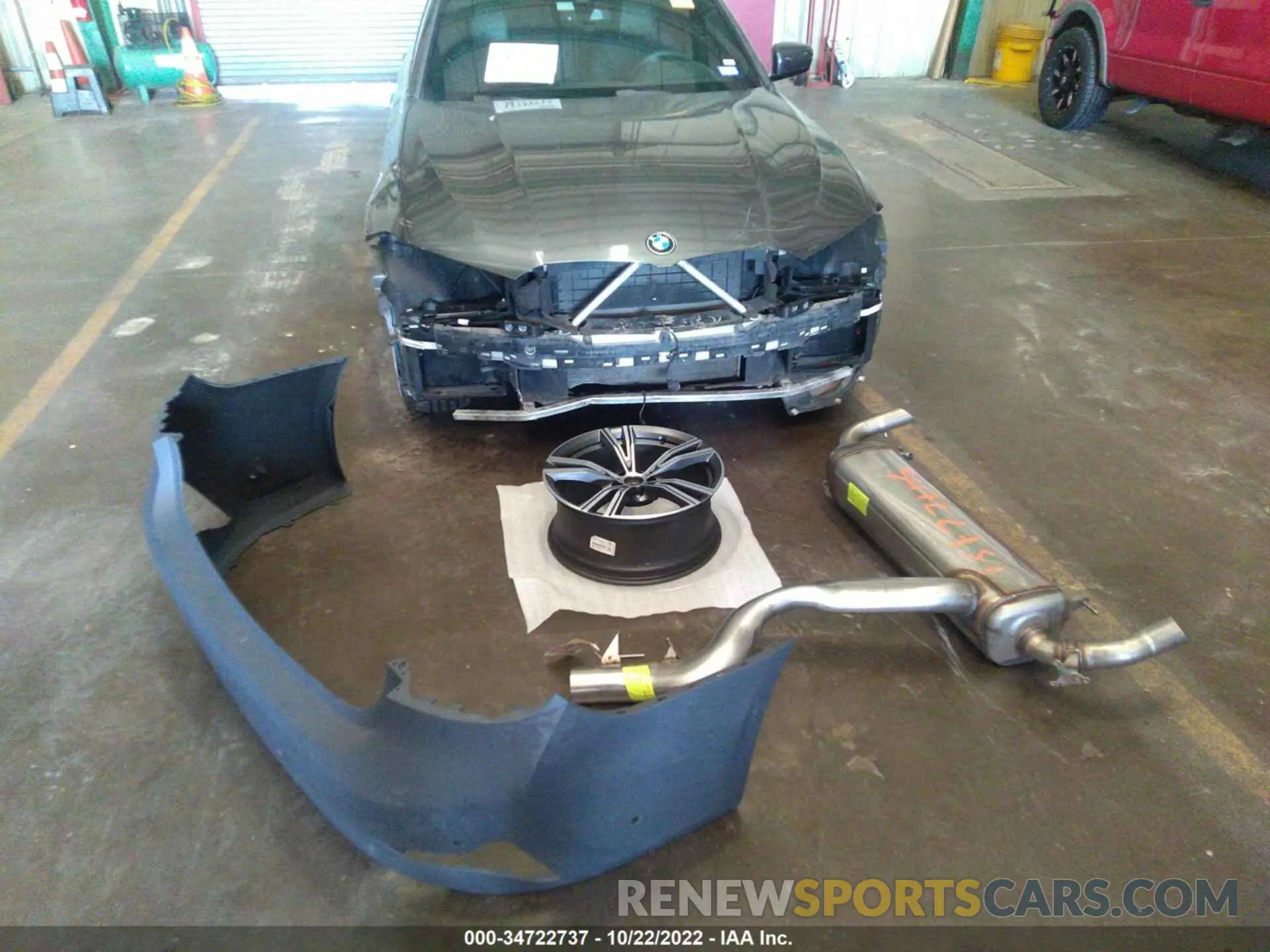6 Photograph of a damaged car WBA5R7C57KAJ82348 BMW 3 SERIES 2019