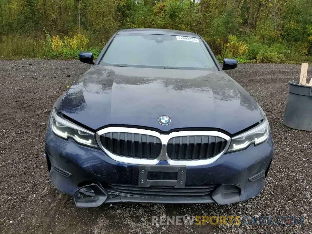 5 Photograph of a damaged car WBA5R7C57KAJ84794 BMW 3 SERIES 2019