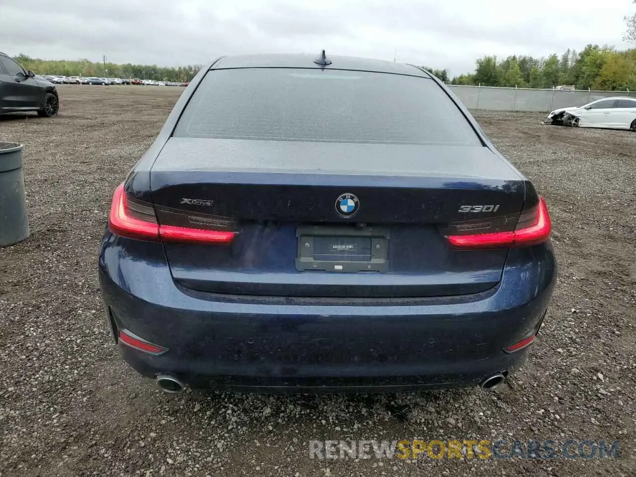 6 Photograph of a damaged car WBA5R7C57KAJ84794 BMW 3 SERIES 2019