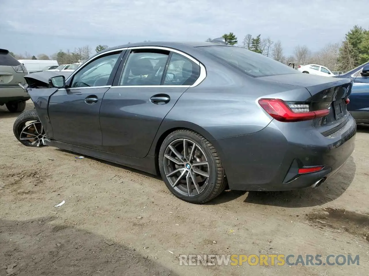 2 Photograph of a damaged car WBA5R7C58KAJ86411 BMW 3 SERIES 2019