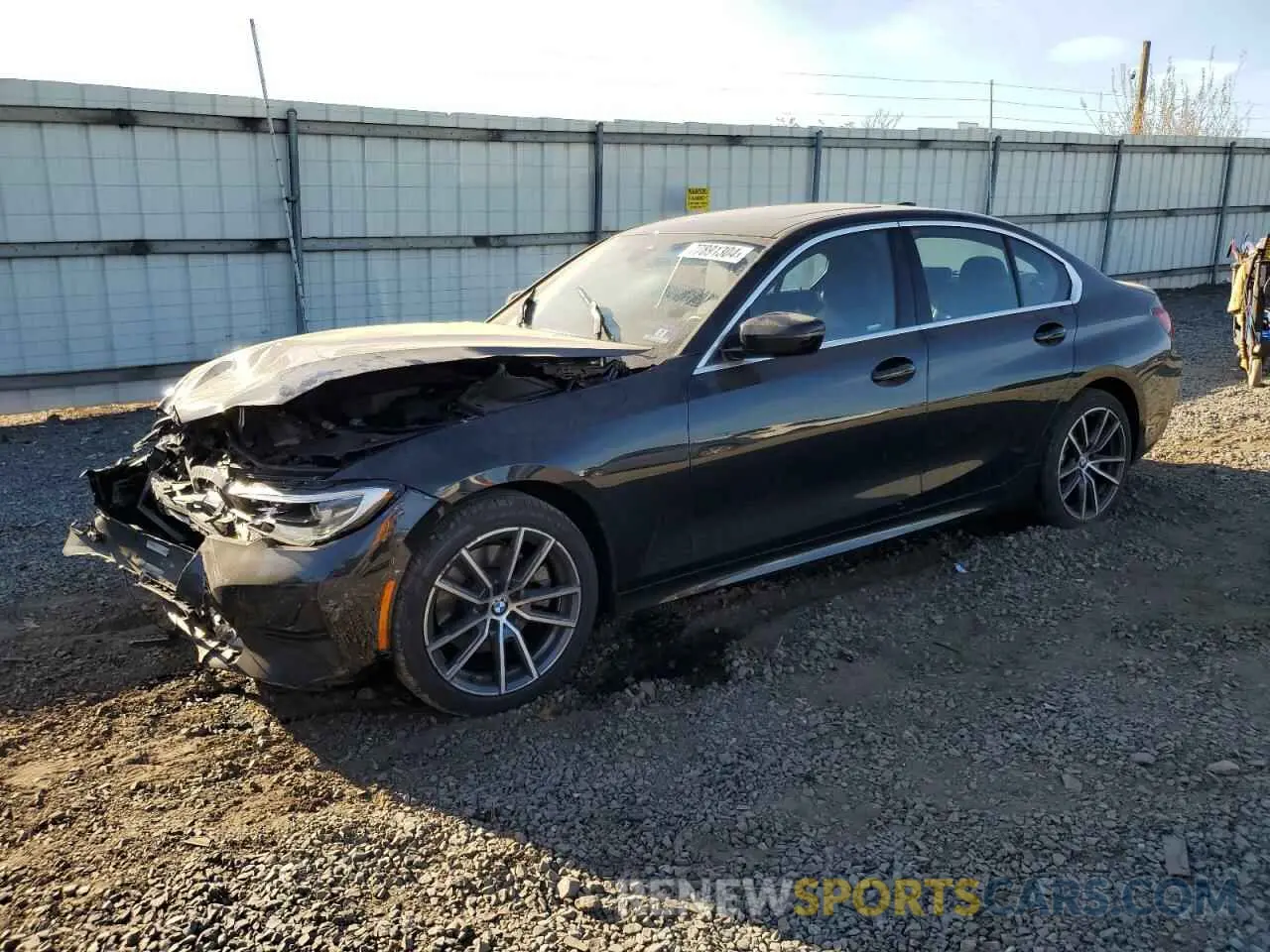 1 Фотография поврежденного автомобиля WBA5R7C58KAJ86540 BMW 3 SERIES 2019