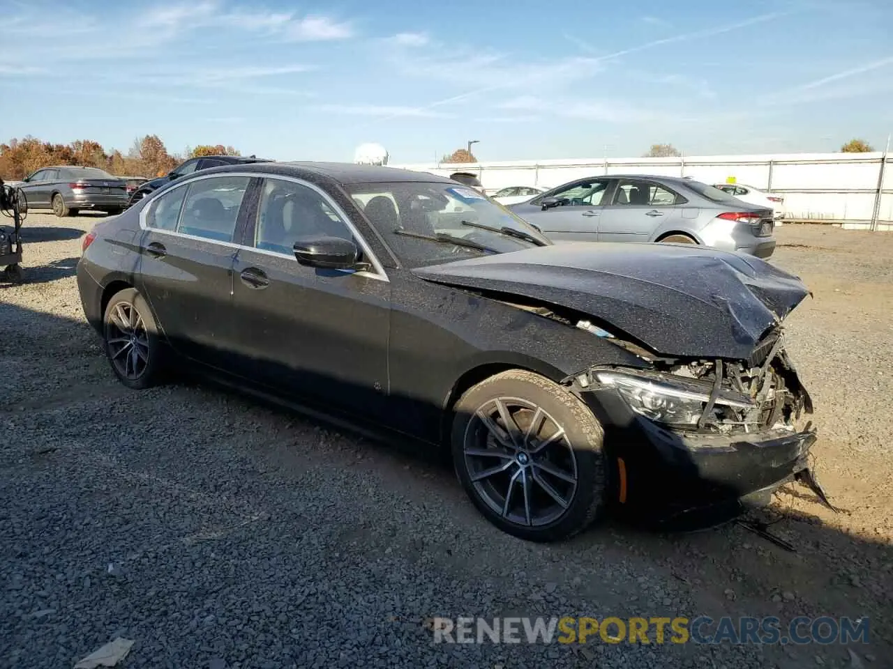 4 Фотография поврежденного автомобиля WBA5R7C58KAJ86540 BMW 3 SERIES 2019