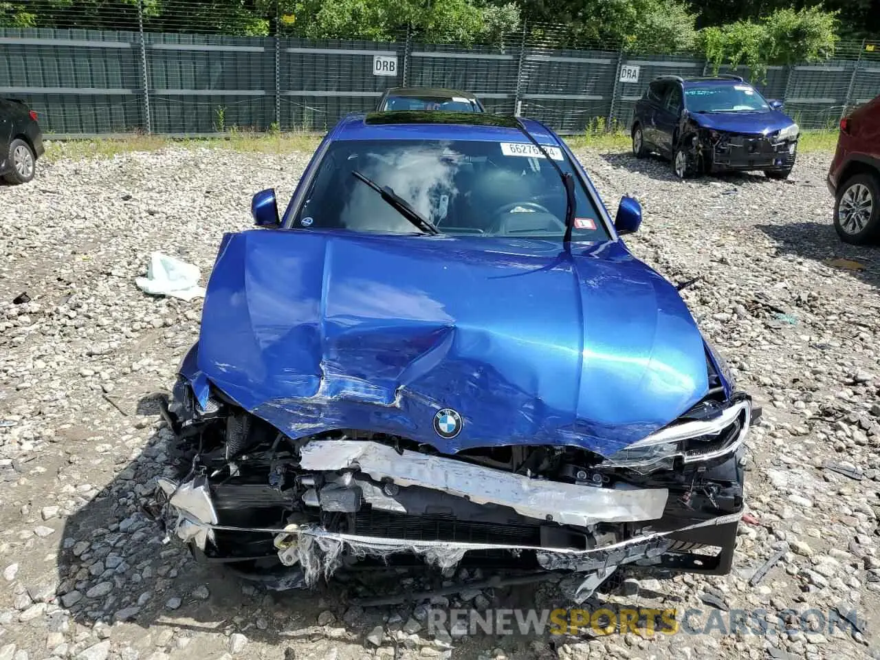 5 Photograph of a damaged car WBA5R7C59KAE82976 BMW 3 SERIES 2019