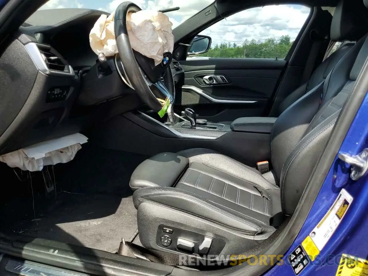 7 Photograph of a damaged car WBA5R7C59KAE82976 BMW 3 SERIES 2019