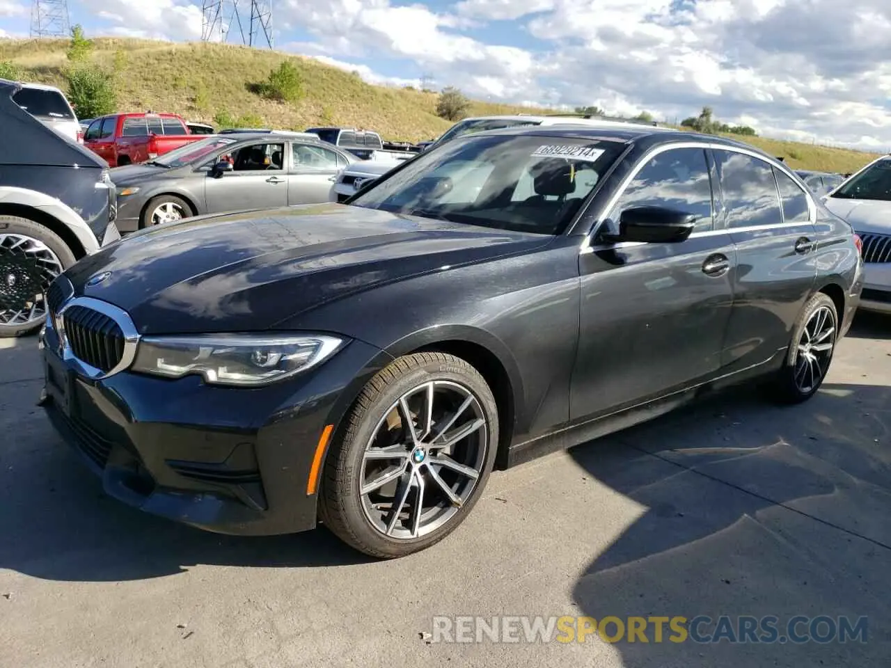 1 Photograph of a damaged car WBA5R7C59KAJ84201 BMW 3 SERIES 2019