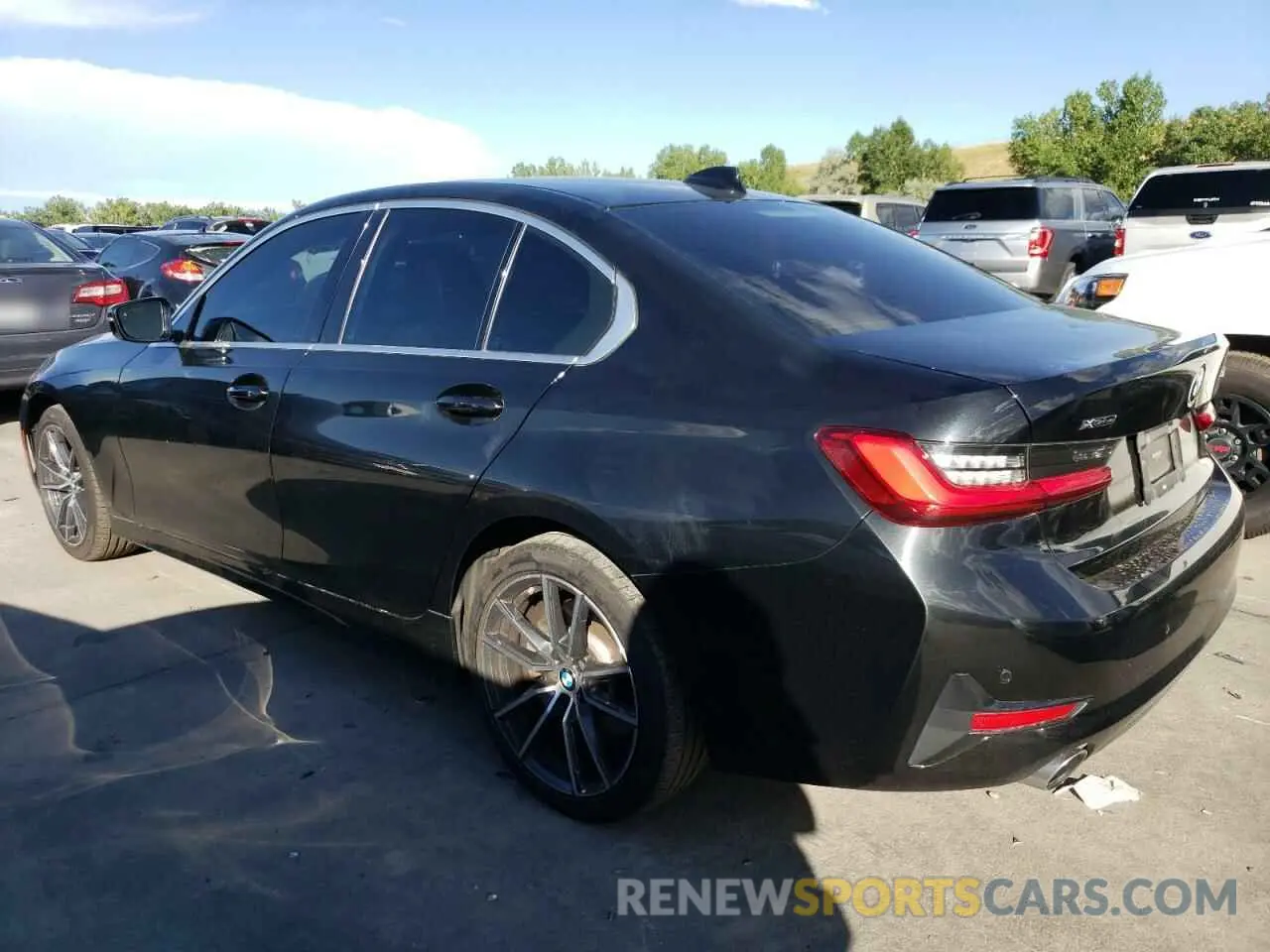 2 Photograph of a damaged car WBA5R7C59KAJ84201 BMW 3 SERIES 2019