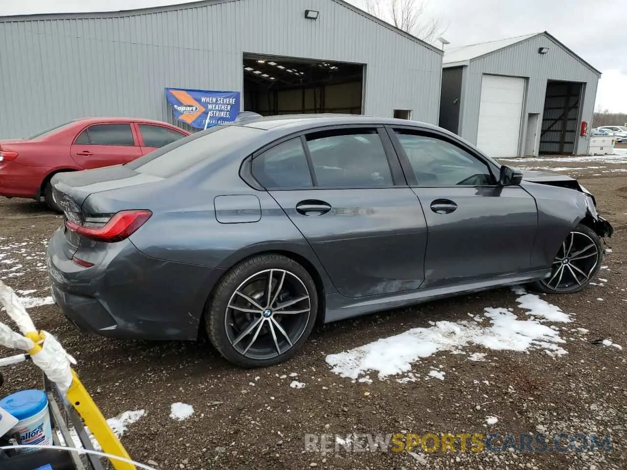 3 Photograph of a damaged car WBA5R7C5XKAJ83414 BMW 3 SERIES 2019