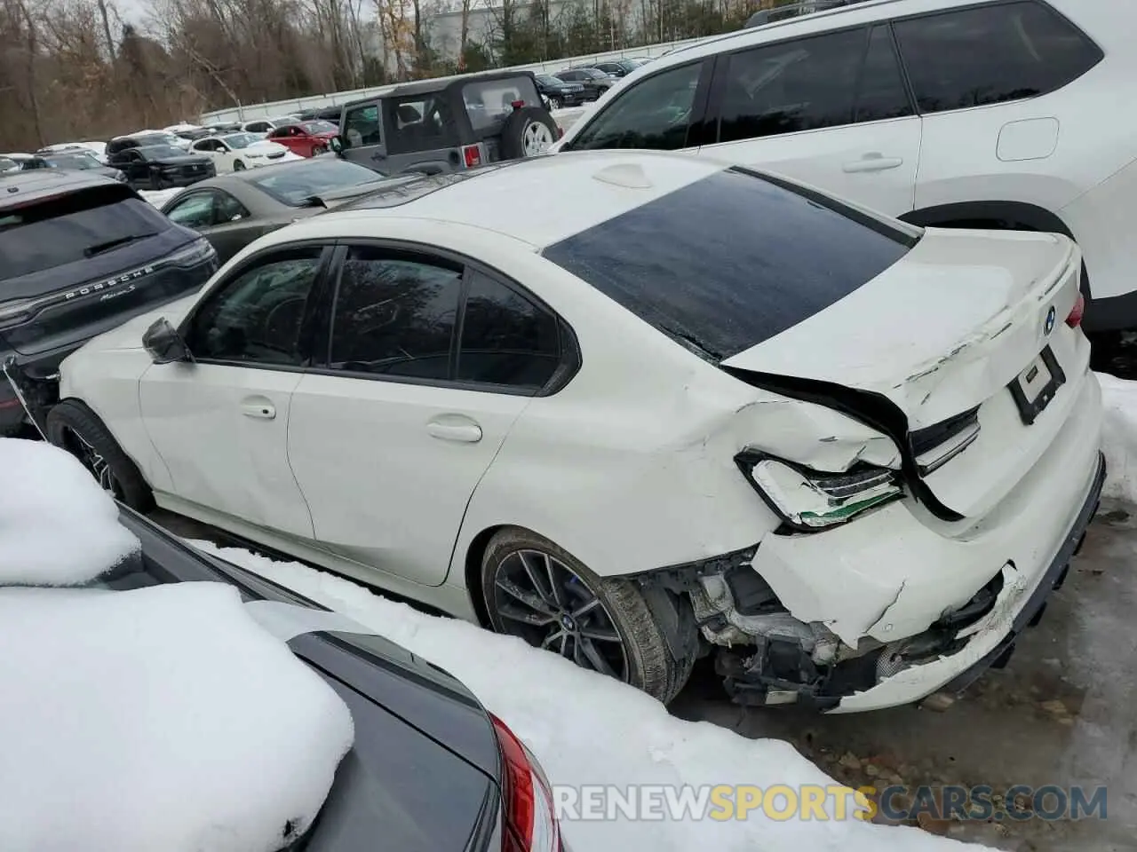 2 Photograph of a damaged car WBA5R7C5XKAJ86376 BMW 3 SERIES 2019