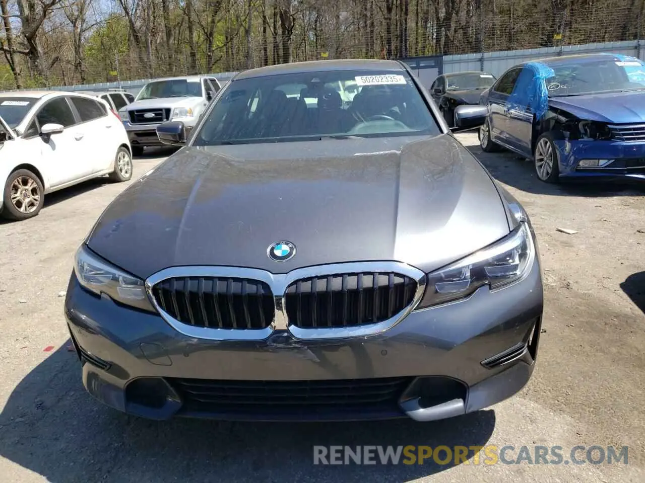 5 Фотография поврежденного автомобиля 3MW5R1J00L8B10487 BMW 3 SERIES 2020