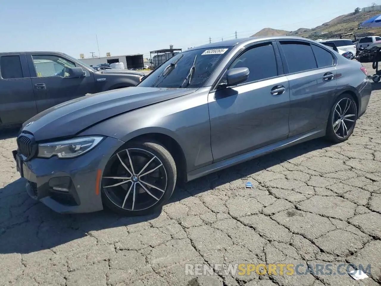 1 Photograph of a damaged car 3MW5R1J00L8B13518 BMW 3 SERIES 2020