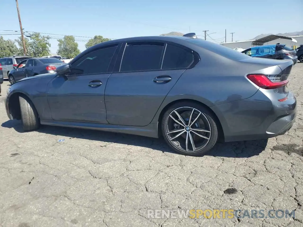 2 Photograph of a damaged car 3MW5R1J00L8B13518 BMW 3 SERIES 2020