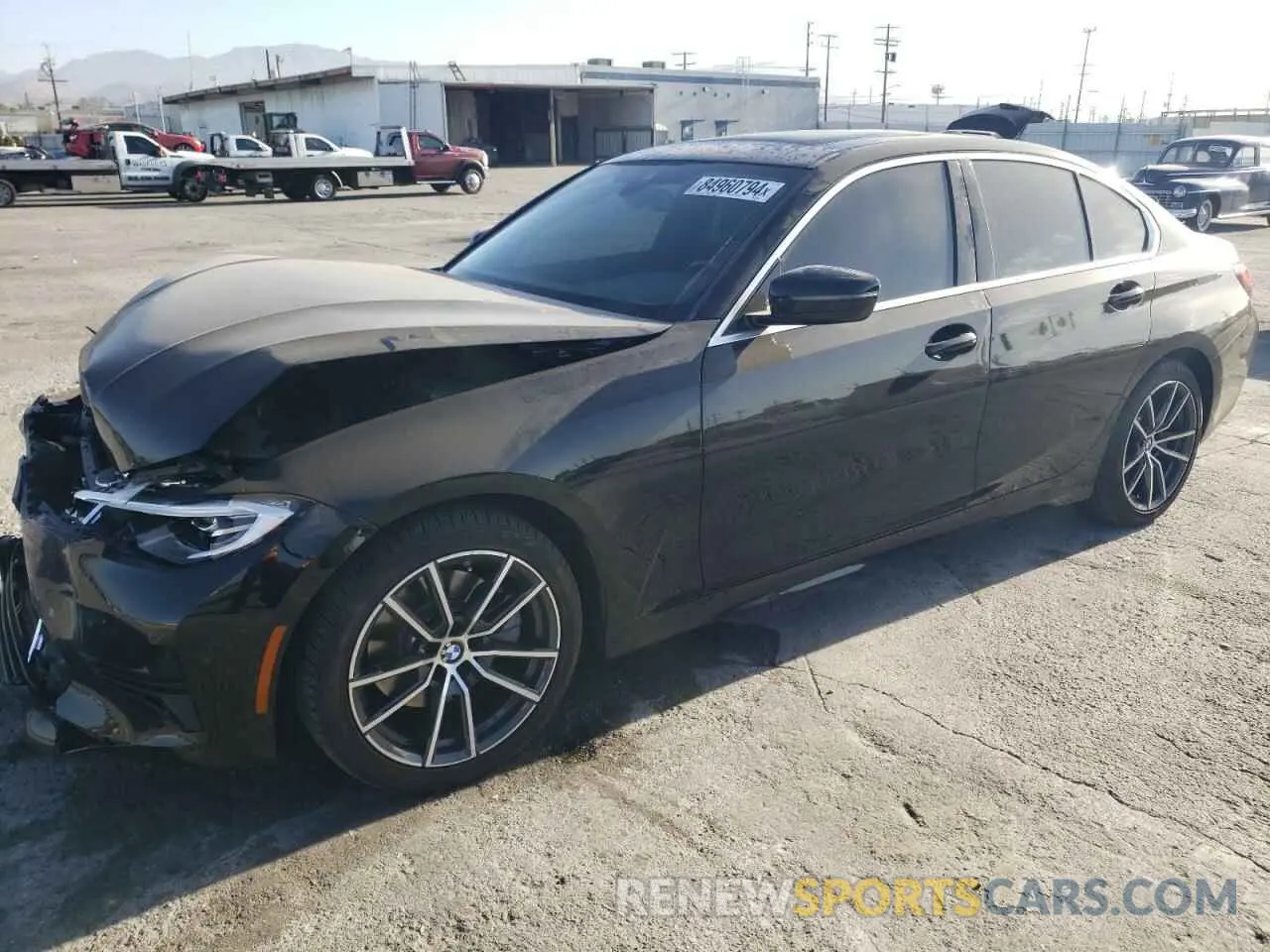 1 Фотография поврежденного автомобиля 3MW5R1J00L8B16998 BMW 3 SERIES 2020
