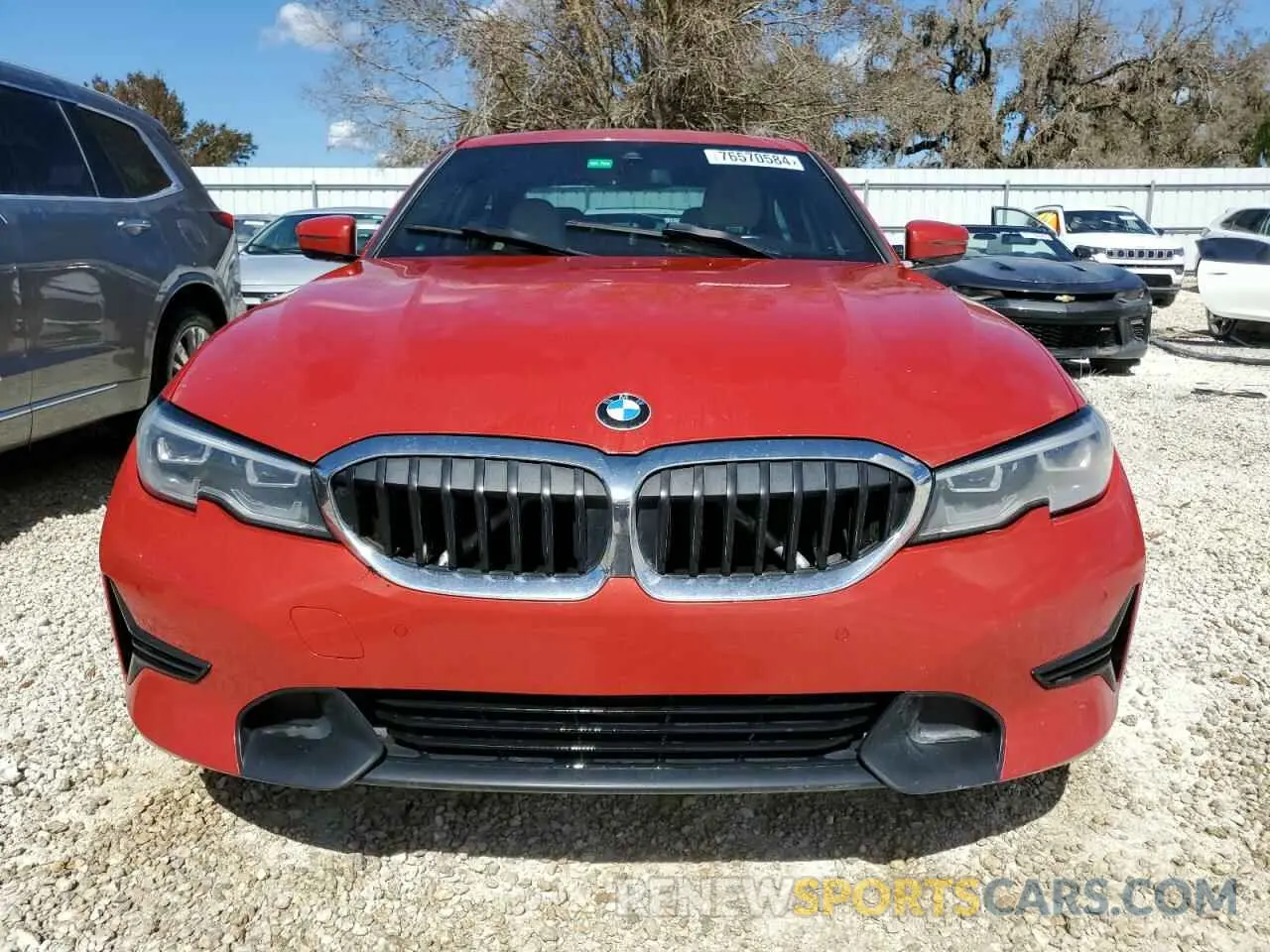 5 Фотография поврежденного автомобиля 3MW5R1J00L8B23255 BMW 3 SERIES 2020