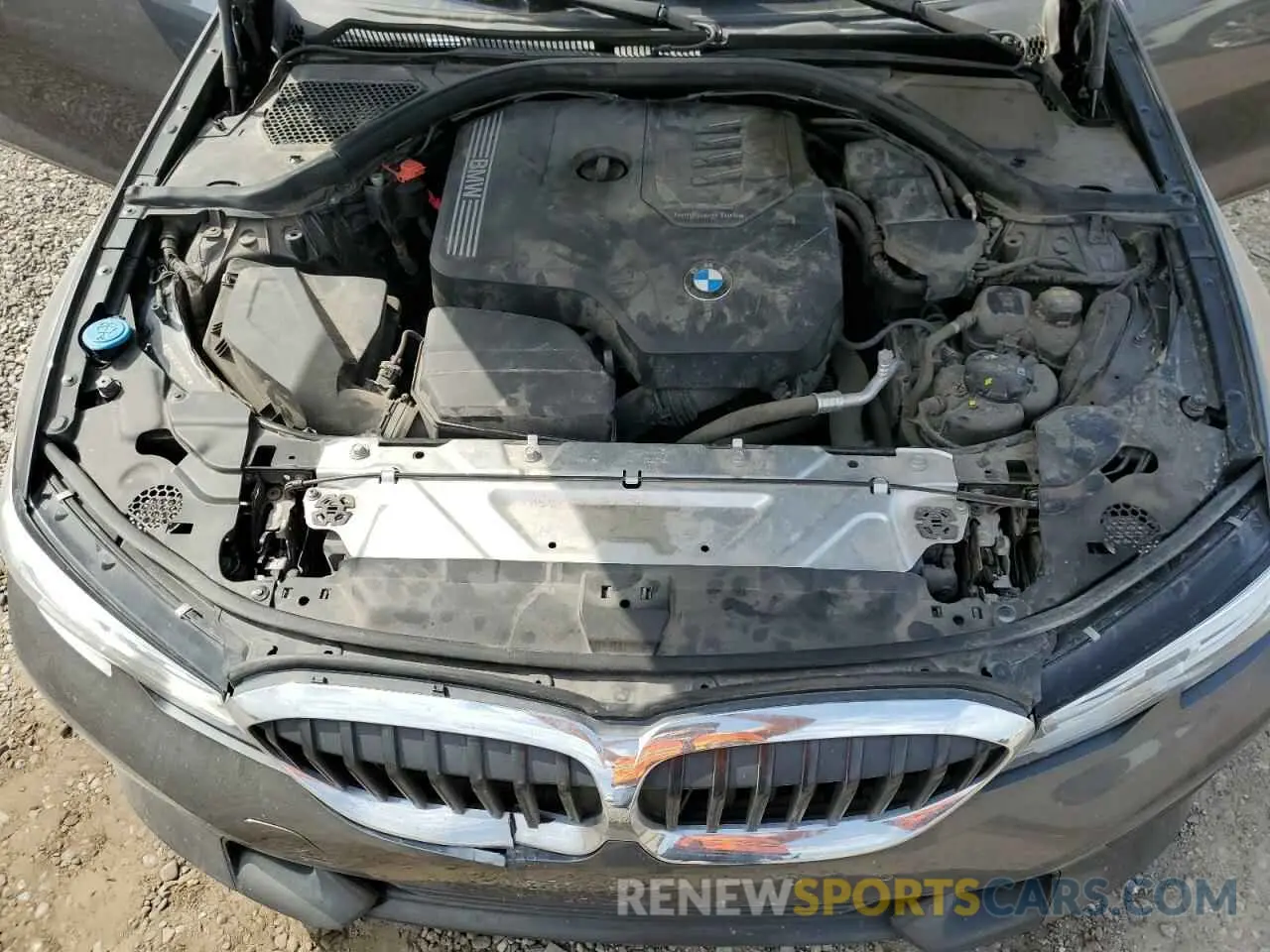 11 Фотография поврежденного автомобиля 3MW5R1J01L8B05802 BMW 3 SERIES 2020