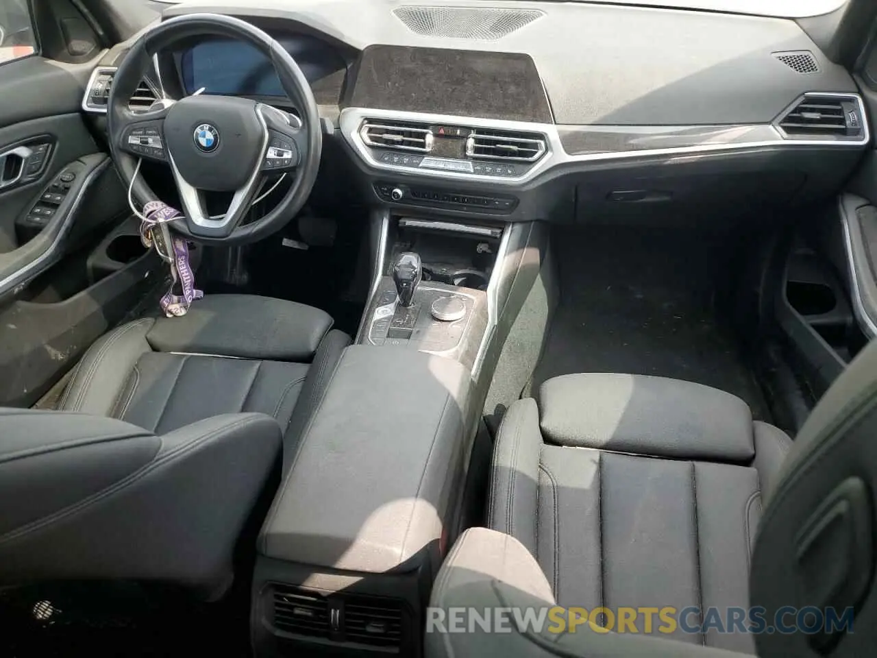 8 Фотография поврежденного автомобиля 3MW5R1J01L8B05802 BMW 3 SERIES 2020