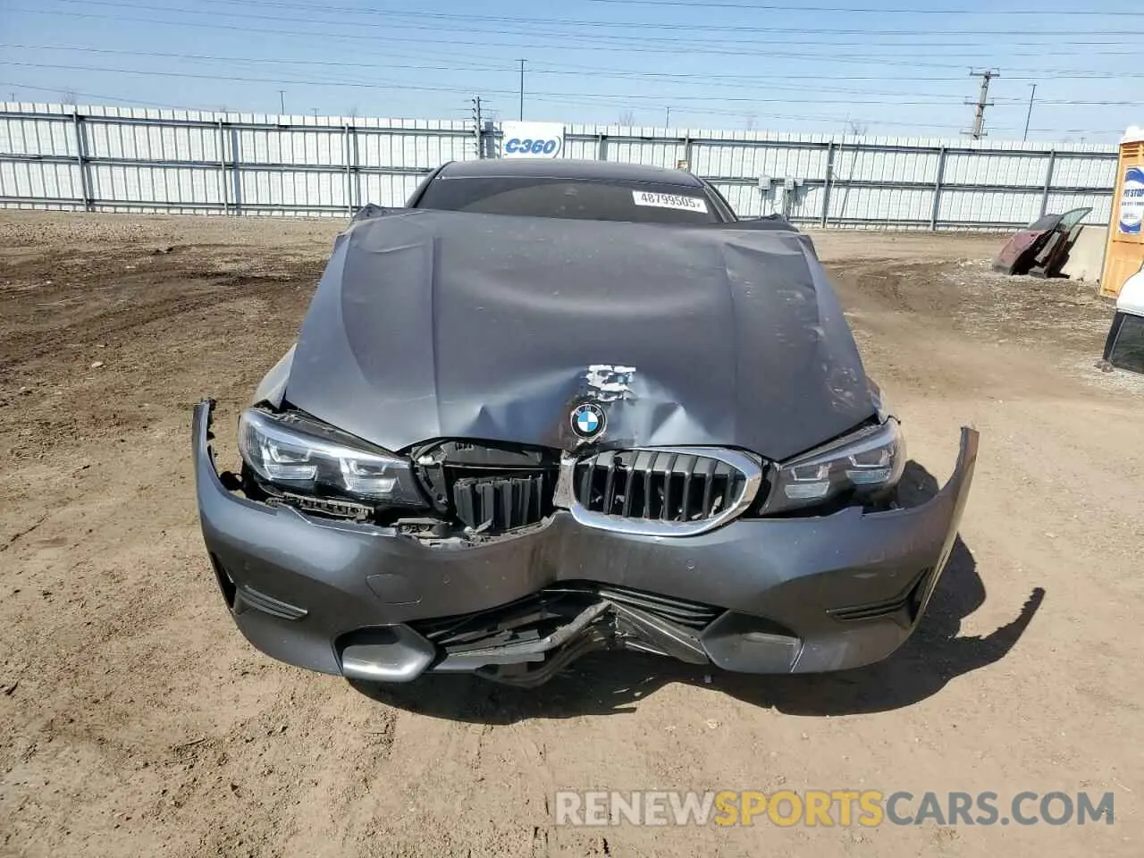 5 Photograph of a damaged car 3MW5R1J01L8B17898 BMW 3 SERIES 2020
