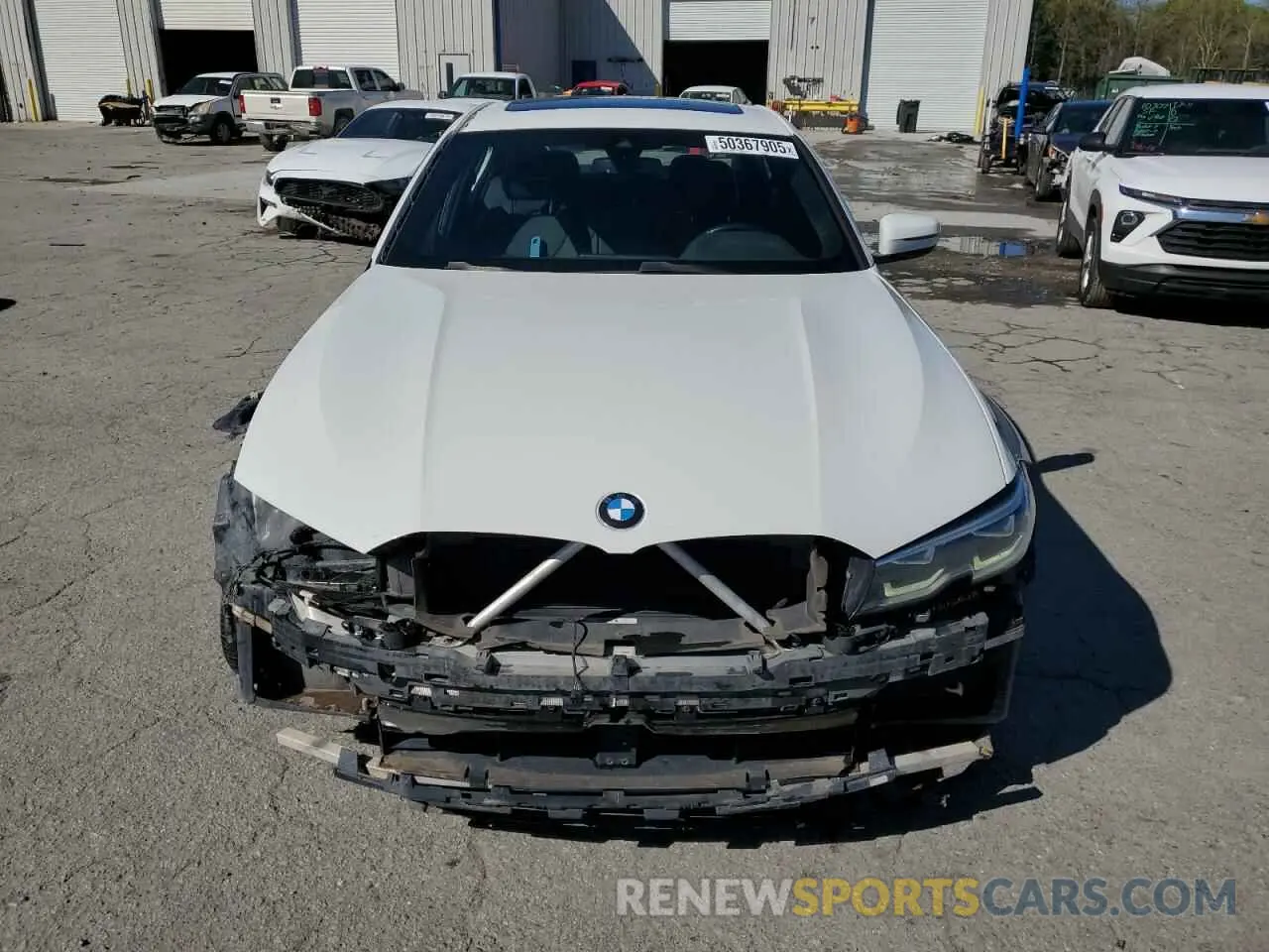 5 Фотография поврежденного автомобиля 3MW5R1J01L8B20932 BMW 3 SERIES 2020