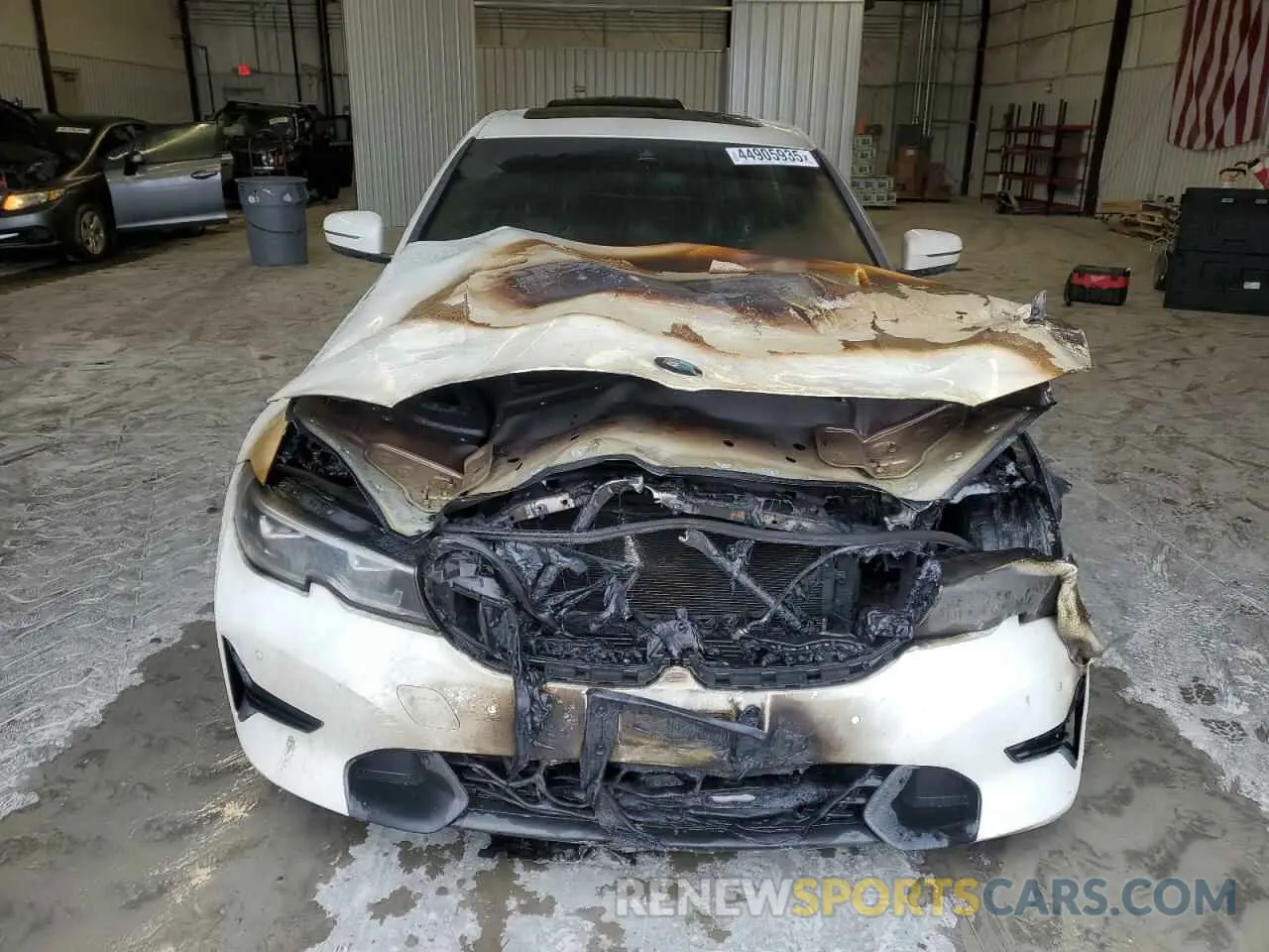 5 Фотография поврежденного автомобиля 3MW5R1J01L8B23586 BMW 3 SERIES 2020