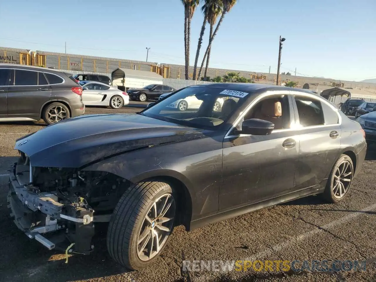 1 Photograph of a damaged car 3MW5R1J01L8B42073 BMW 3 SERIES 2020
