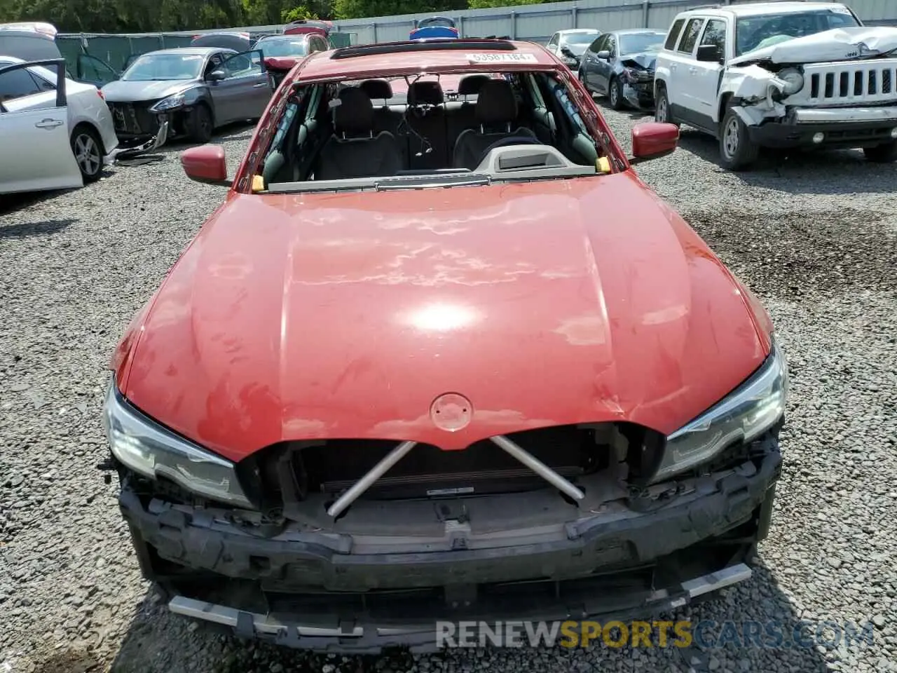 5 Photograph of a damaged car 3MW5R1J01L8B44177 BMW 3 SERIES 2020