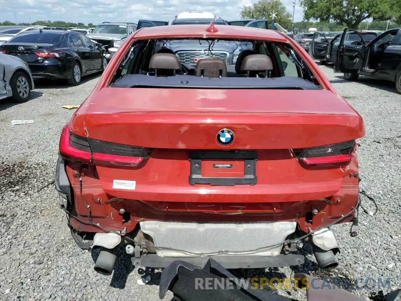 6 Photograph of a damaged car 3MW5R1J01L8B44177 BMW 3 SERIES 2020