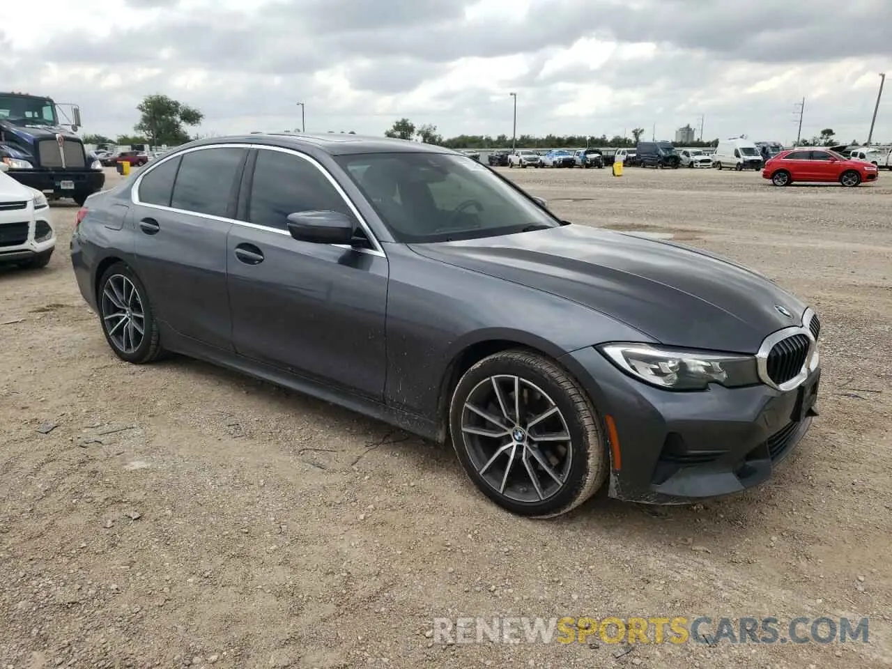 4 Фотография поврежденного автомобиля 3MW5R1J02L8B08899 BMW 3 SERIES 2020